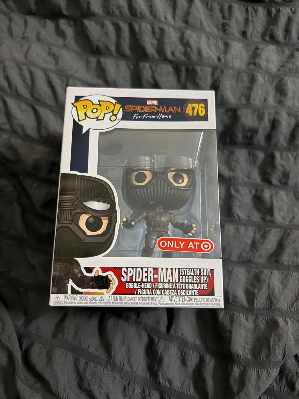 Funko Pop! Spider-Man Stealth Suit Goggles Up #476 Target Exclusive